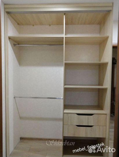 Шкафы на заказ стекло, подстветка