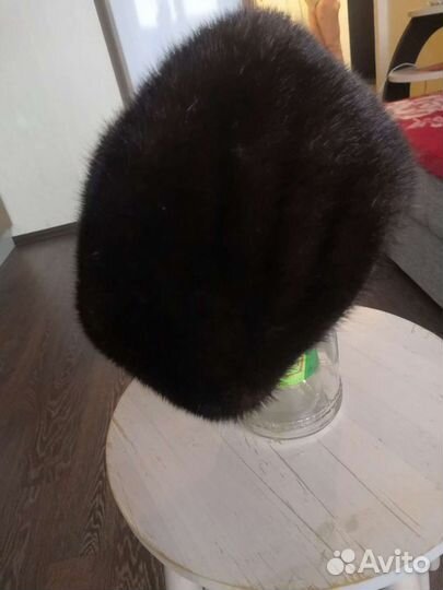 Шапка норковая женская