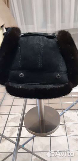 Норковая шапка ушанка