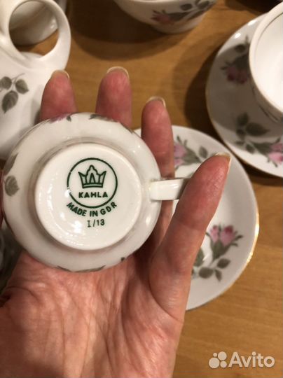 Кофейный сервиз kahla гдр