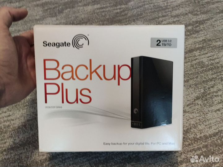 Seagate Backup Plus Desktop 2Tb