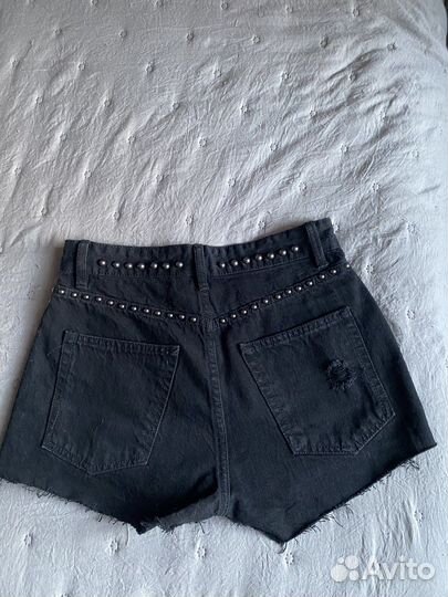 Шорты джинсовые pull and bear