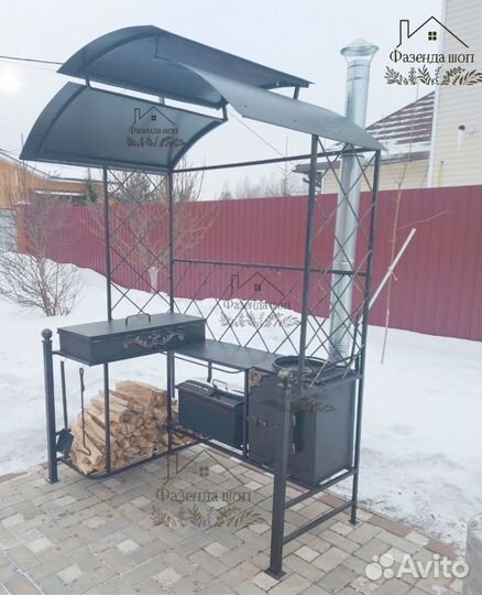 Мангал кованный