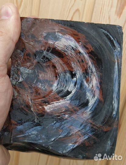 Обсидиан Армения крупный образец