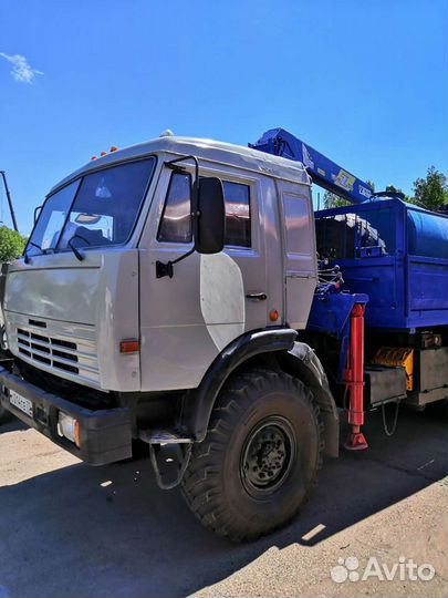 КамАЗ 43118 с КМУ, 1987