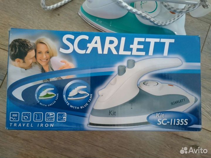 Дорожный утюг Scarlett