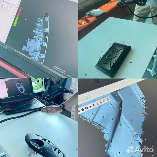 3д 3d сканирование деталей, скульптур, авто