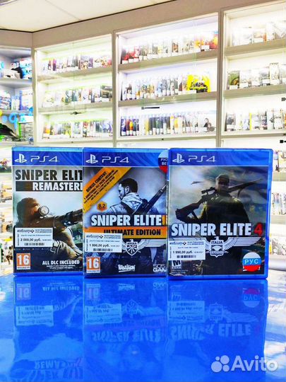 Игра для PS4 Sniper Elite