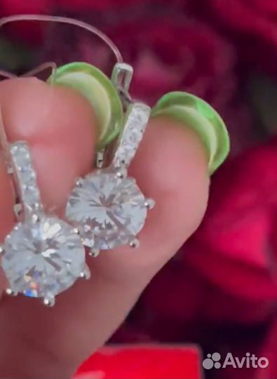 Серебряные серьги