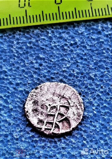 13 век Булгар Анэпиграфный дирхем