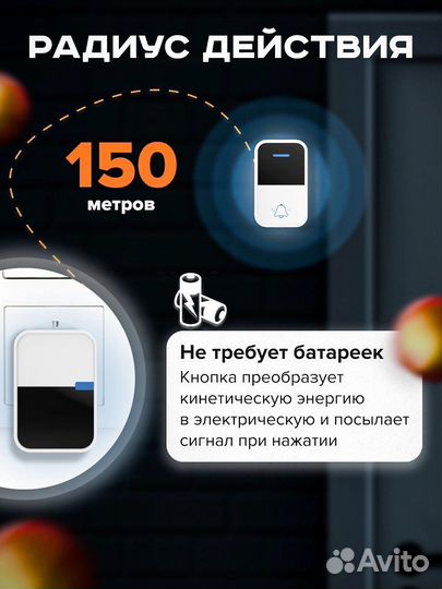 Умный дверной звонок (новый)