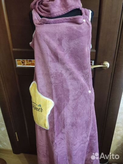 Халат- полотенце для сауны