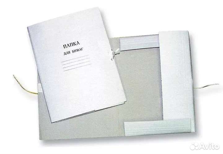 Папка для бумаг на завязках,папка -скоросшиватель