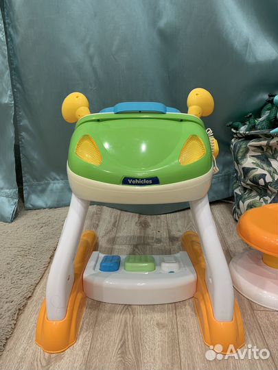 Игровой руль с педалями детский