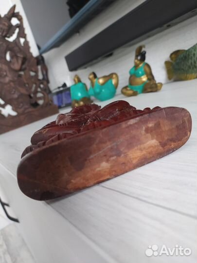 Статуэтка панно барельеф танцующая богиня Индия