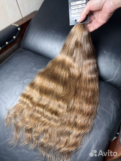 Волосы для наращивания детские природная волна