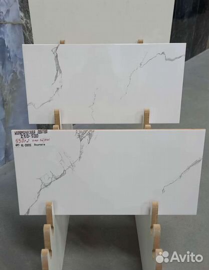 Керамическая плитка настенная 250х500