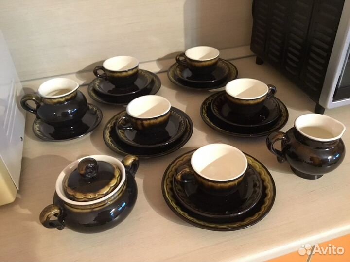 Сервиз кофейный,менажница