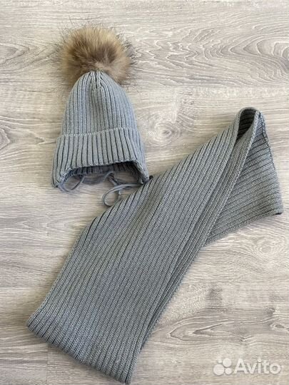 Шапка и снуд для мальчика