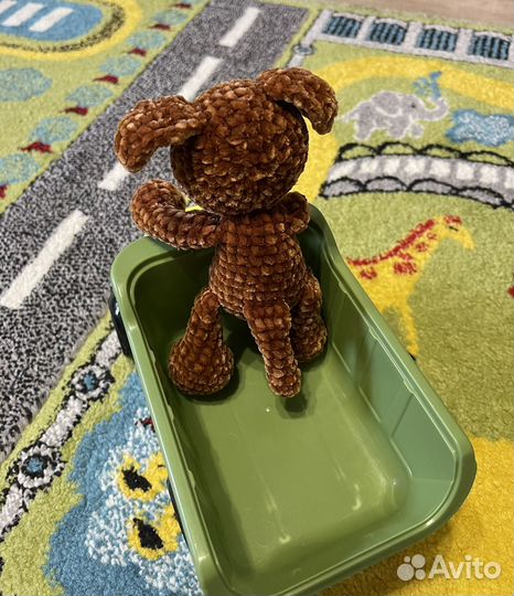 Мягкая игрушка ручной работы собачка