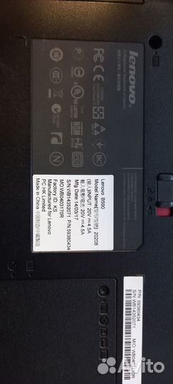 Ноутбук lenovo b590 (core i5; GeForce GT 720M)