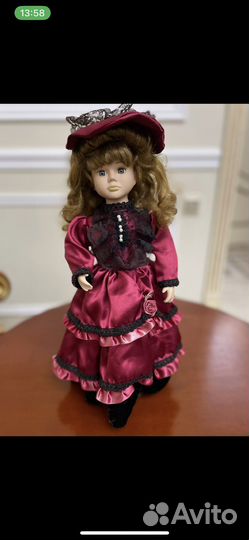 Кукла немецкая Фарфоровая
