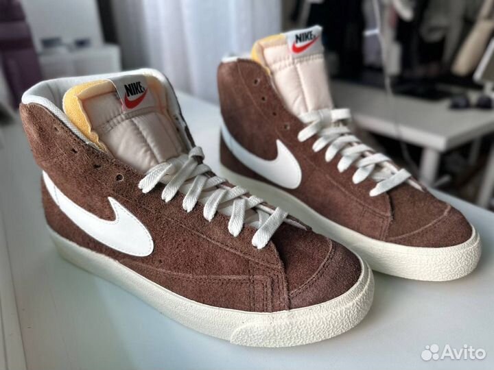 Кроссовки Adidas Forum Low и Nike Blazer mid 77