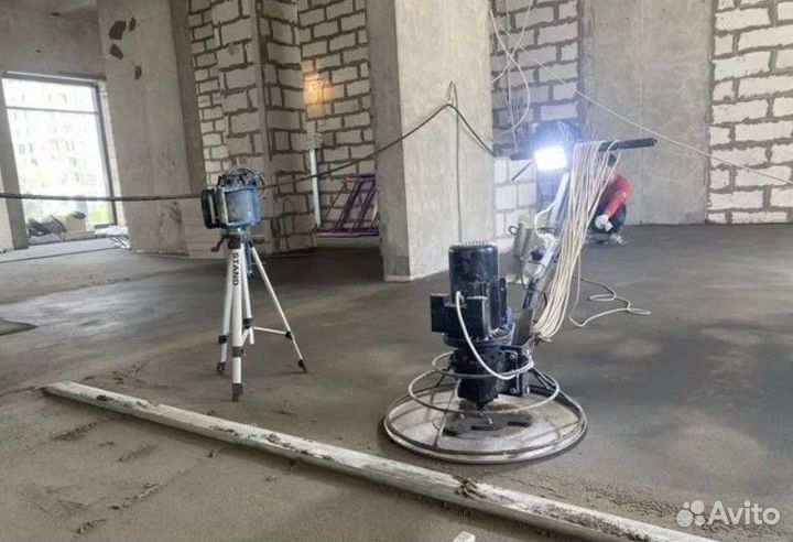 Полусухая стяжка пола