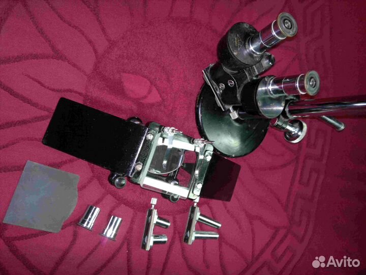 Микроскоп стерео Бинокулярная лупа 1951г