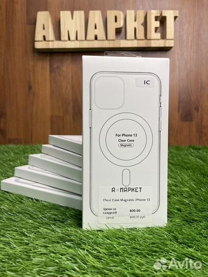 Чехол Clear Case Magnetic iPhone 13