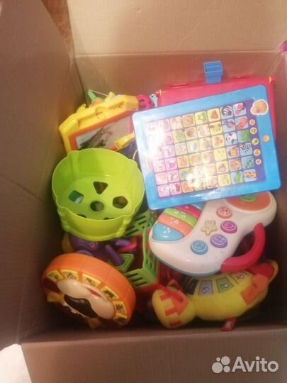 Игрушки пакетом разные музыкальные развивающие