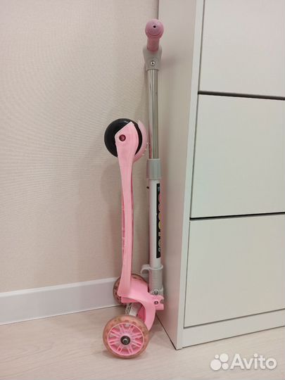 Самокат детский трехколесный складной