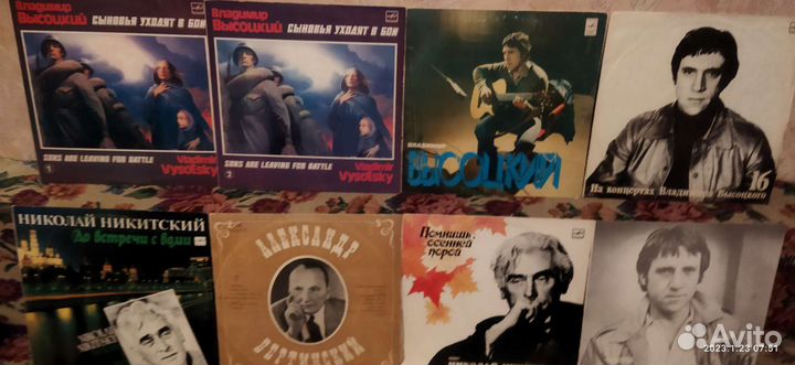 Виниловые пластинки времен СССР