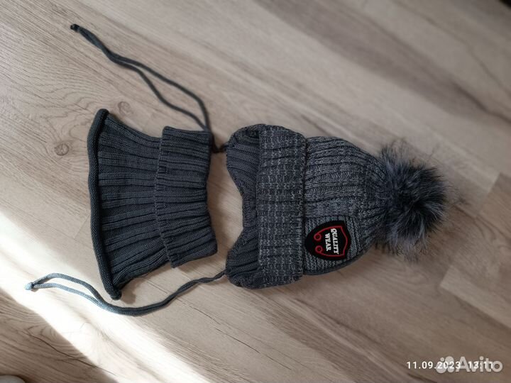 Зимняя шапка и снуд