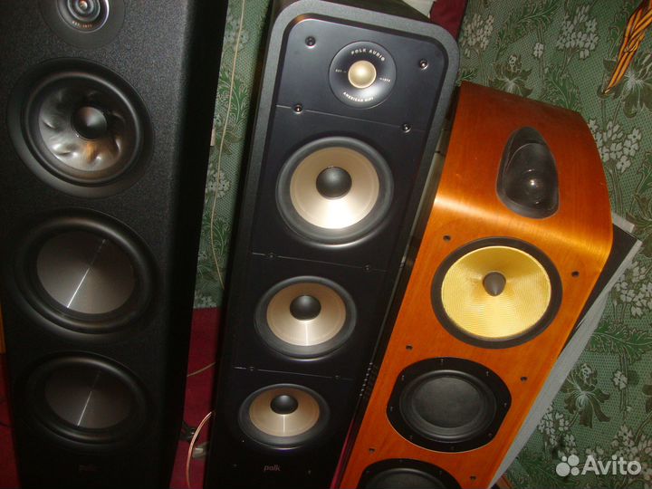 Цап NAD M51 и Polk S60E колонки