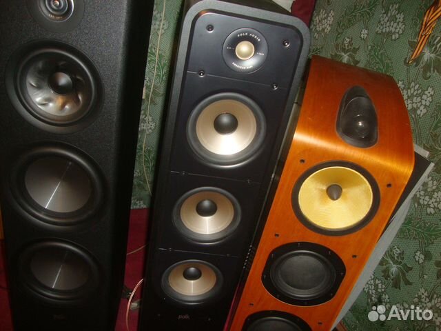 Цап NAD M51 и Polk S60E колонки