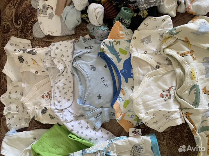 Вещи для новорожденных 62-68