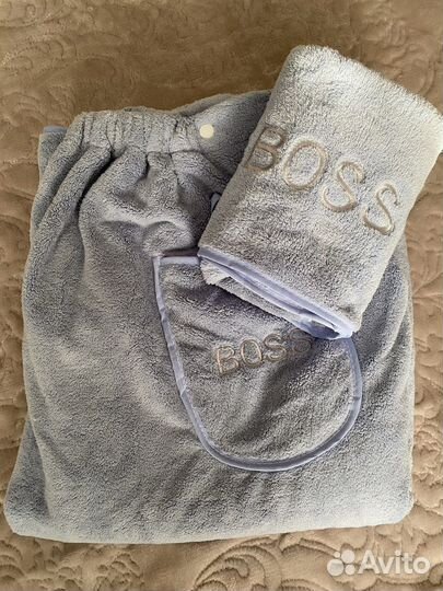 Килт мужской для бани с полотенцем