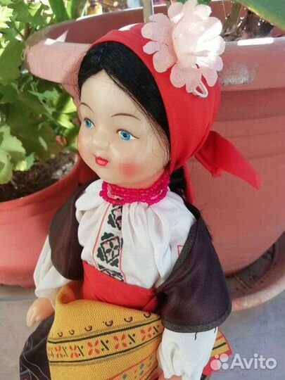 Кукла СССР, молдованка. 79-80х гг