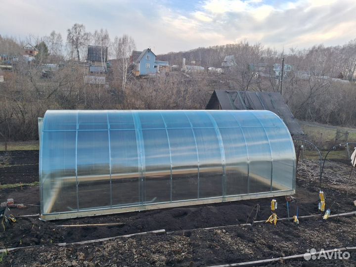 Сборка и установка теплицы (поликарбонат)