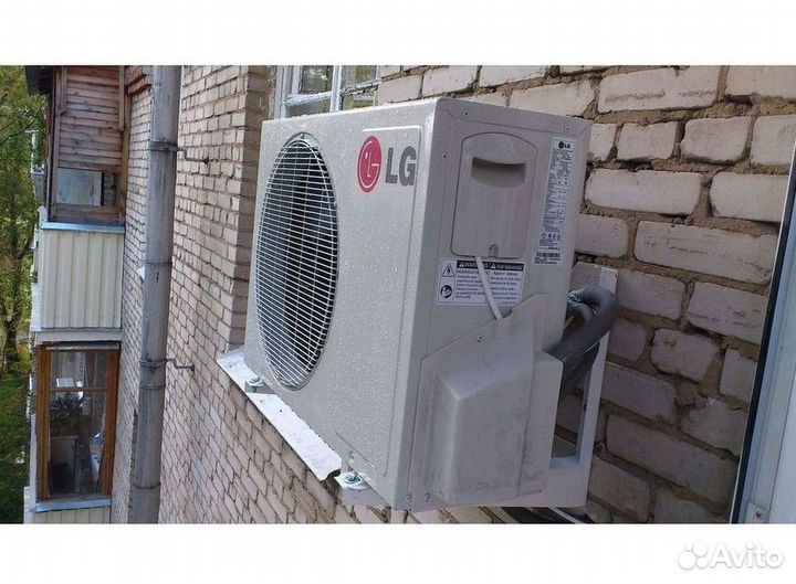 Сплит система с установкой