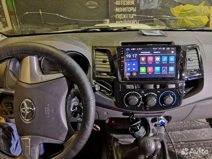 Магнитола Toyota Hilux 7 08-11 Android IPS DSP