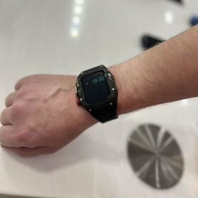 Часы apple Watch 7 45 mm с ремешком golden concept