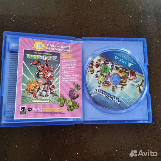 Игра play station ps4 plants vs zombies