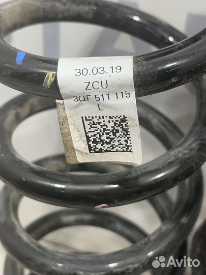 Пружина задняя Volkswagen Teramont