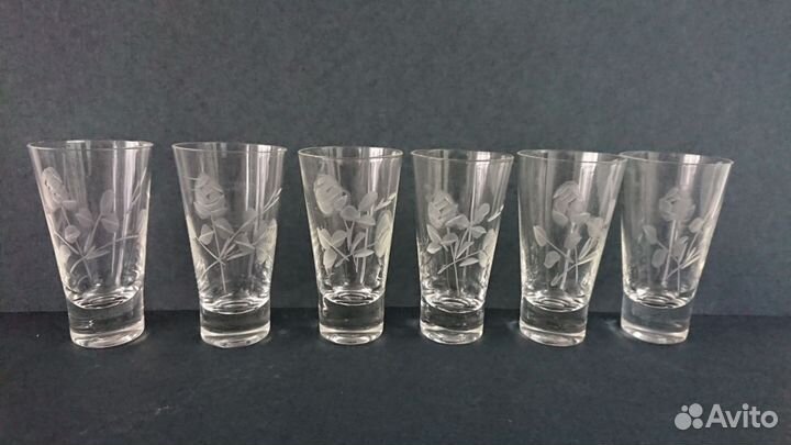 Рюмки, стопки поштучно и набором СССР