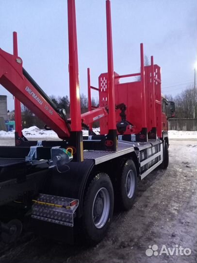 Лесовоз (сортиментовоз) SITRAK C7H с КМУ Велмаш-С, 2025