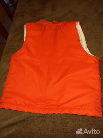 Жилетка для девочки балоньевая с подкладкой