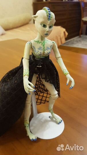 Кукла ручной работы, шарнирная