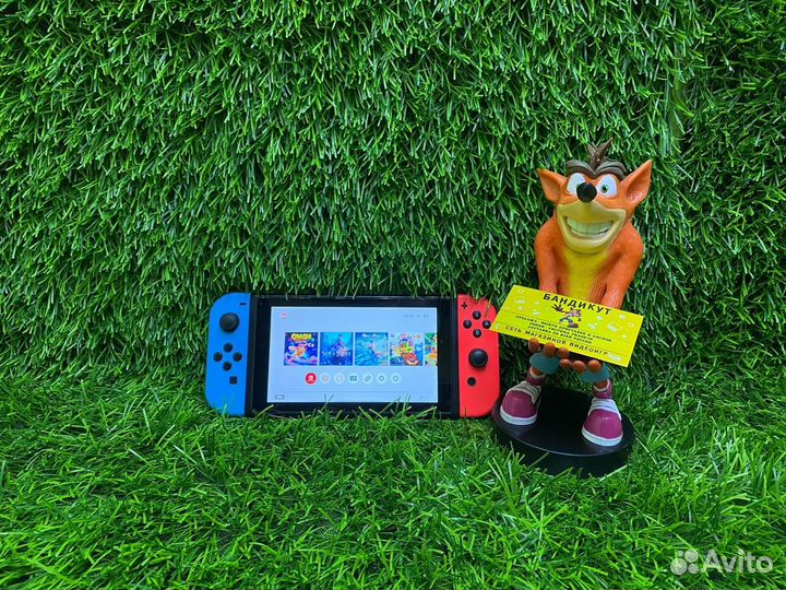 Nintendo Switch rev. 1 (Прошитая) 32+64 гб